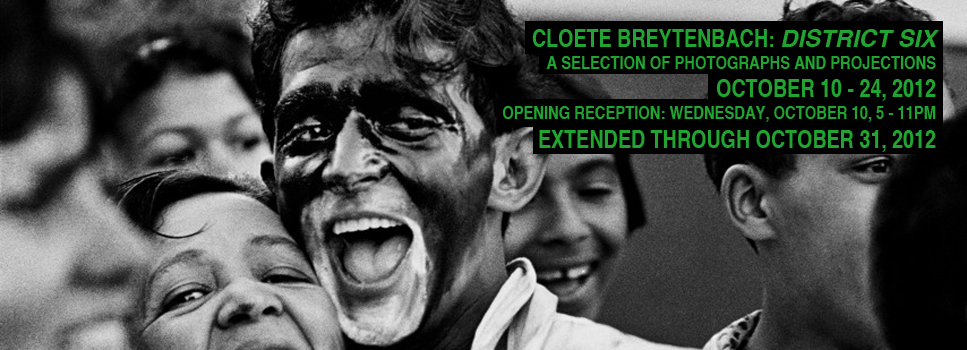 Cloete Breytenbach: District Six, Curated Koan Jeff Baysa, Organized by Wines of South Africa, White Box, 2012 (1)